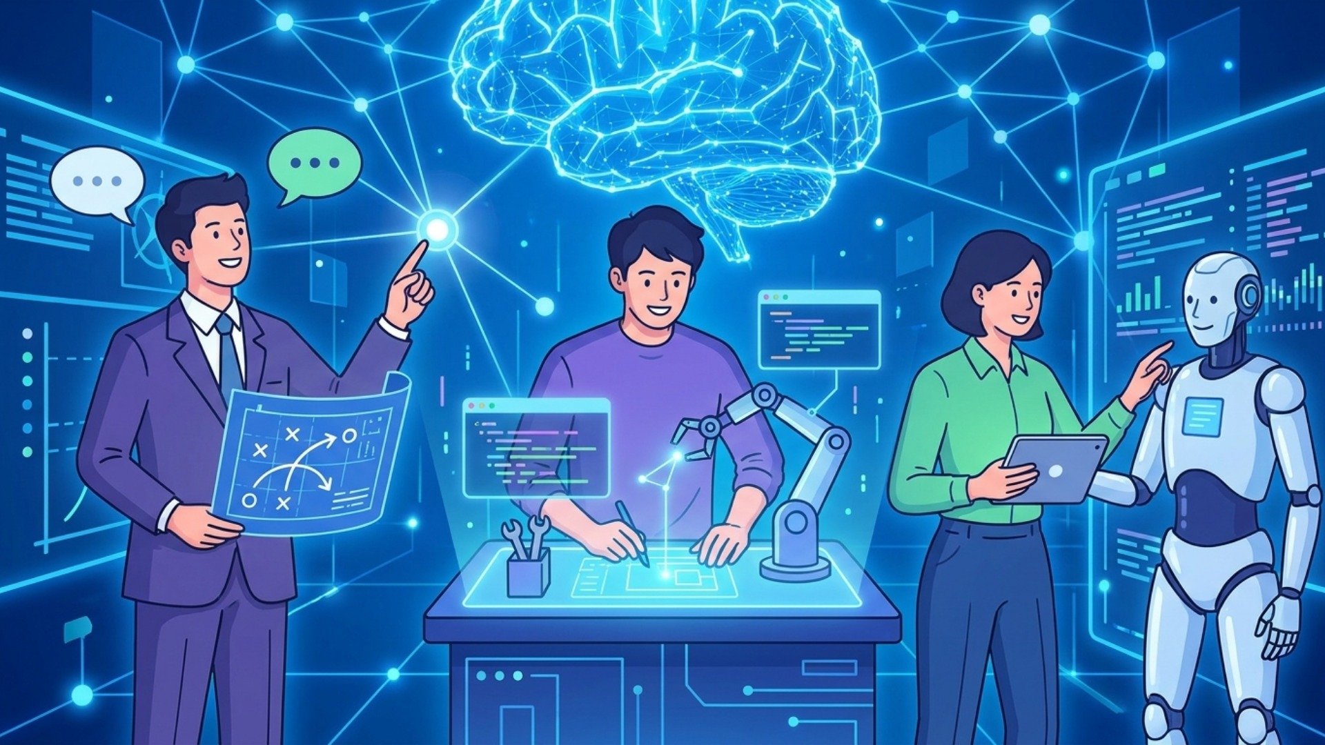 育成すべきAI人材の3つのタイプ