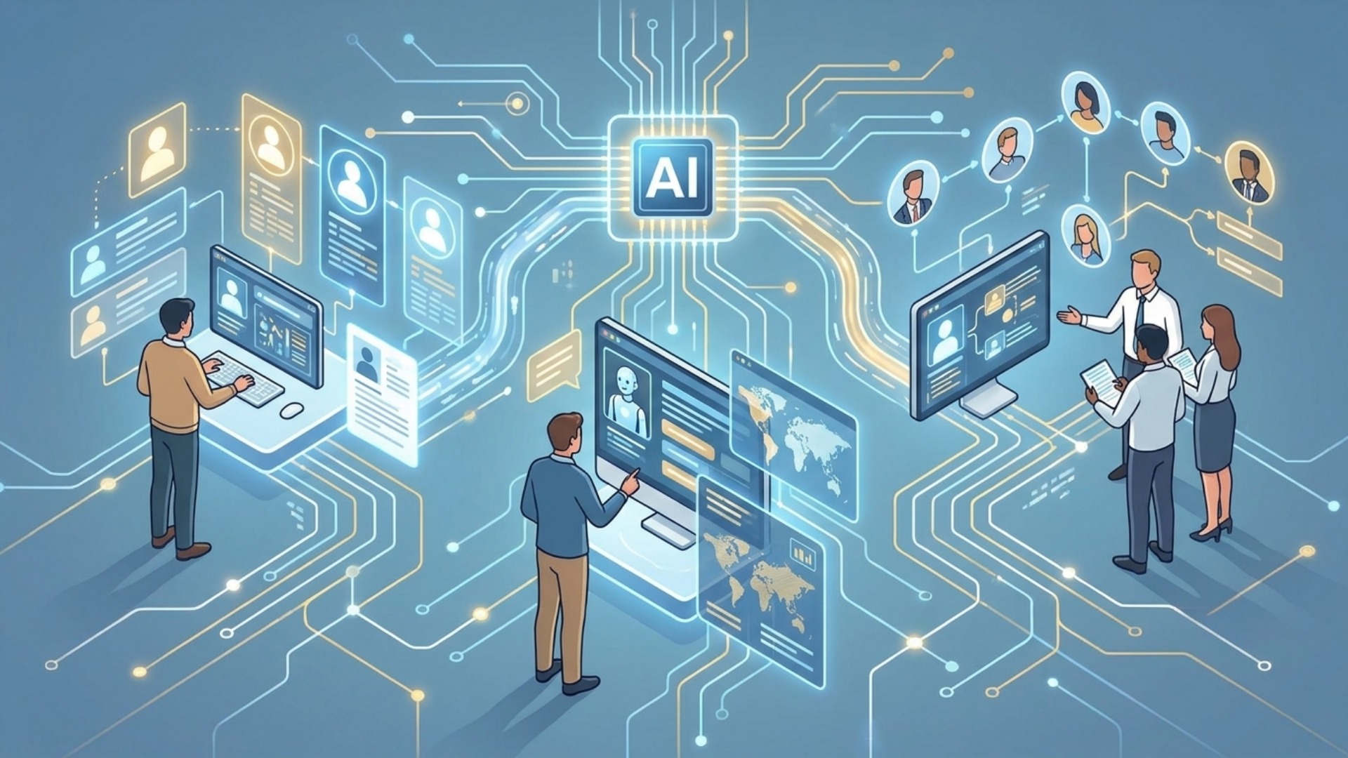 評価制度以外の人事領域におけるAI活用シーン