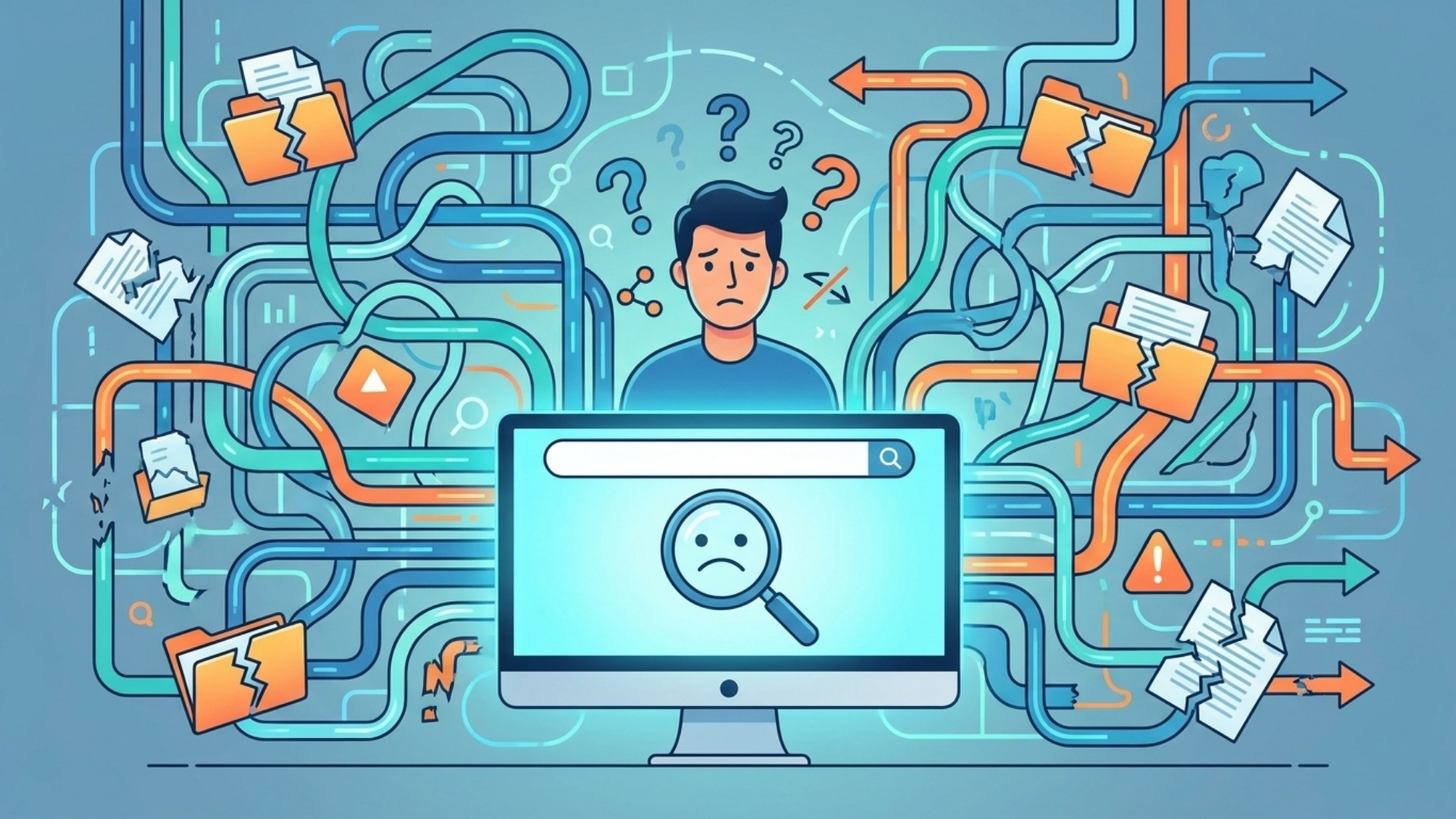 社内検索で何も見つからない問題に関するFAQ