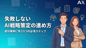 【2026年最新】AI戦略策定の進め方｜失敗しない5つのステップと成功事例