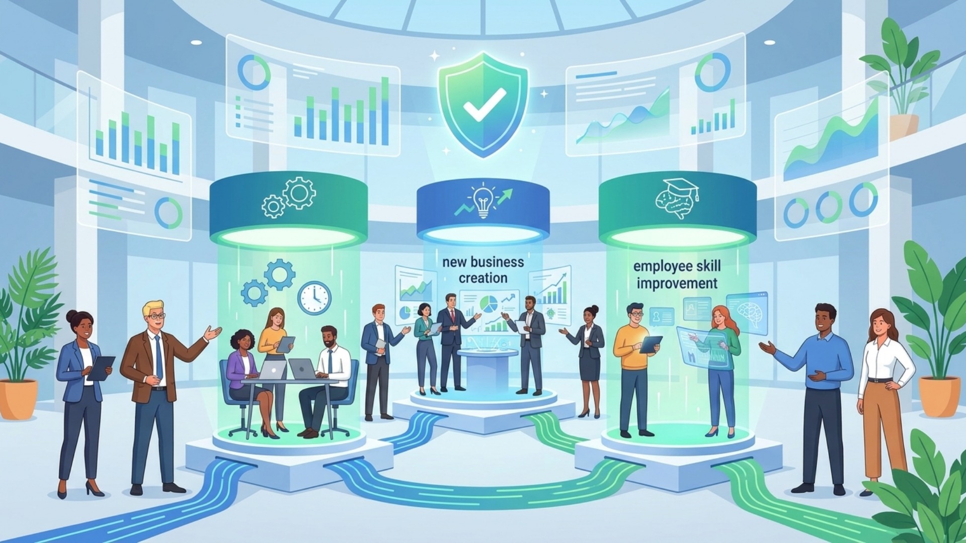 ChatGPT研修が企業にもたらす主要なメリット