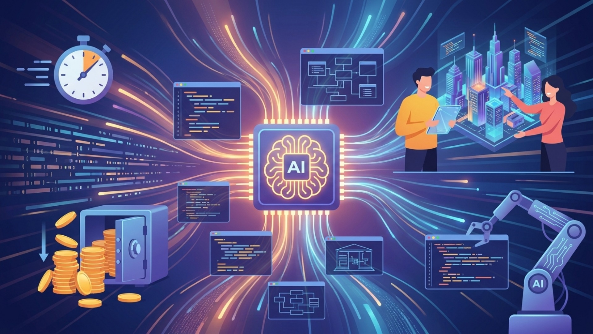 AIをシステム開発に活用する主なメリット