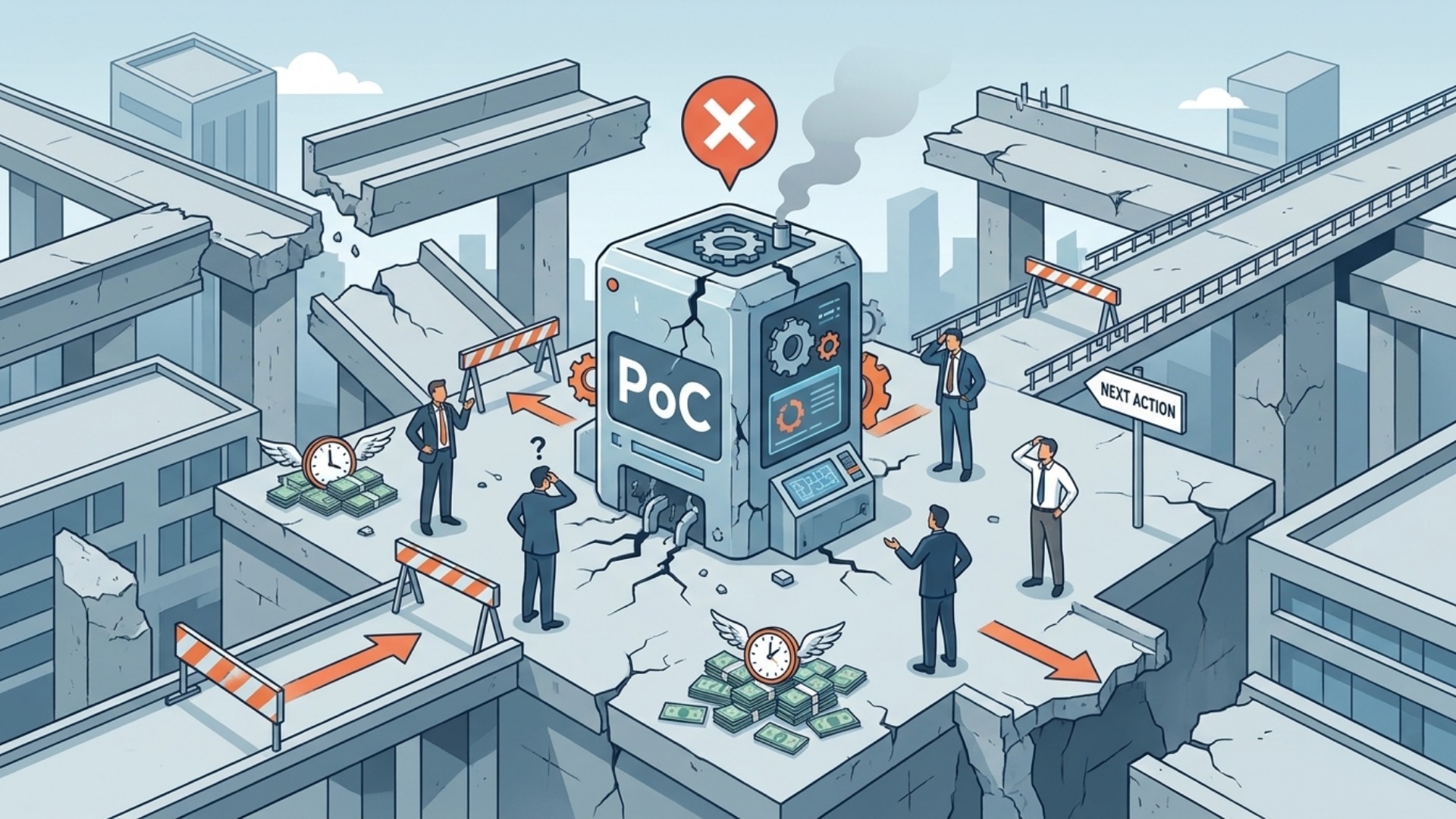 PoCが失敗に終わる企業の共通点