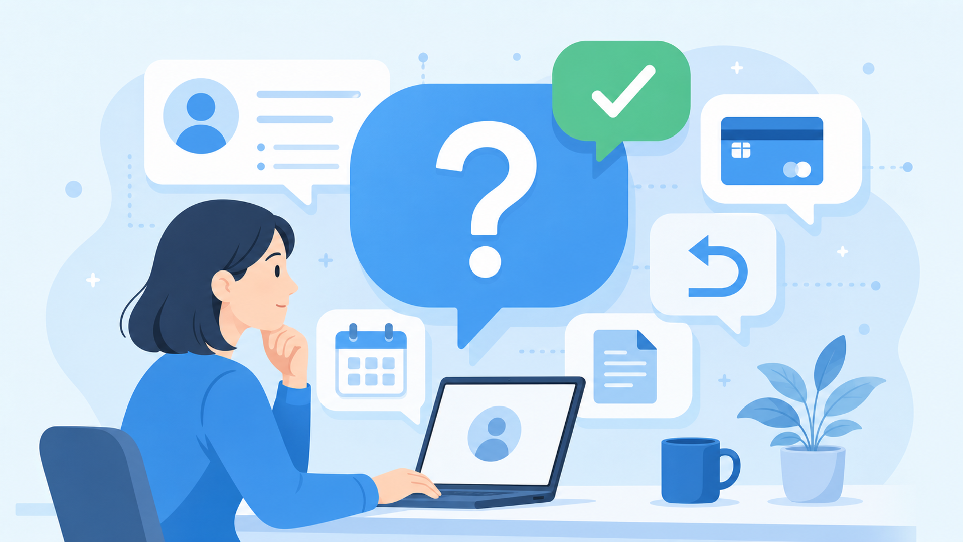 SHIFT AI料金に関するFAQを表す図解イラスト