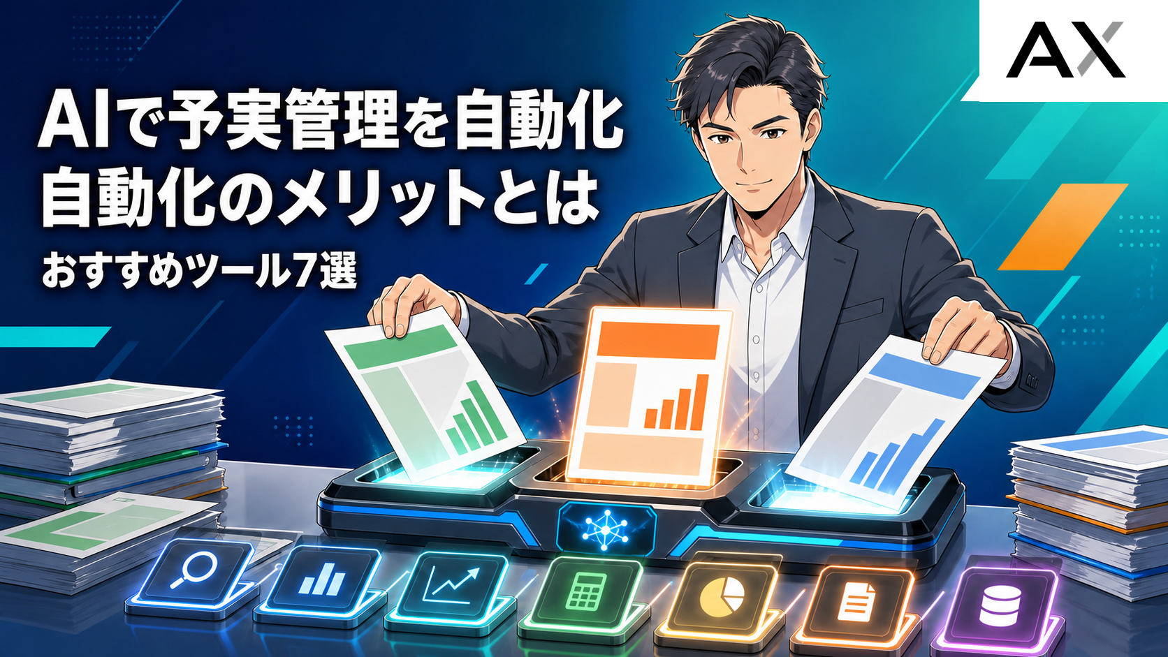 AIで予実管理を自動化するメリットとおすすめツール7選を解説