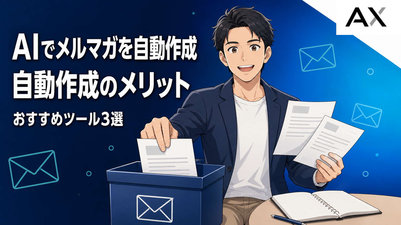 【2026年】AIメルマガ自動作成のメリットとおすすめツール3選