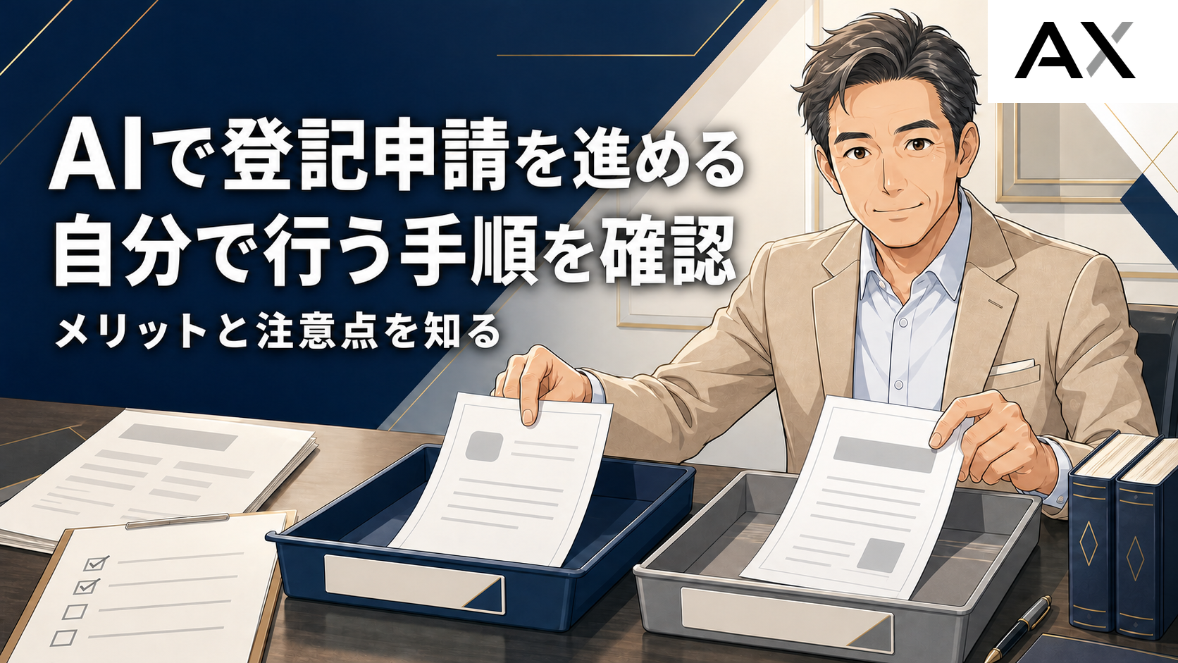 AIによる登記申請のメリットと注意点とは？自分で進める際の手順と失敗を防ぐ方法