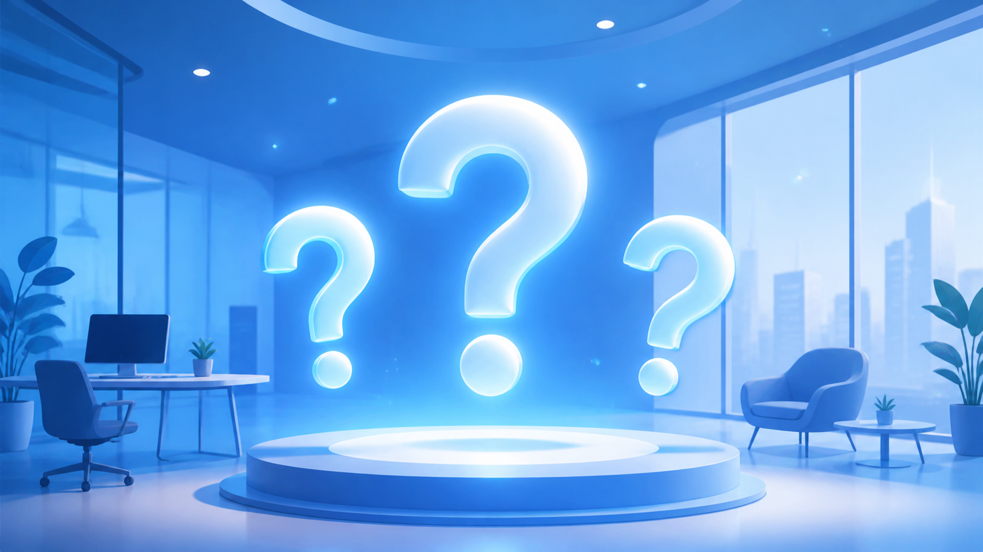 よくある質問（FAQ）を表す図解イラスト