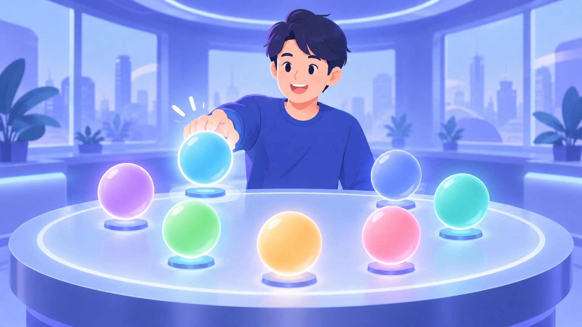 【2026年最新】おすすめのAIコーディングツール7選を表す図解イラスト