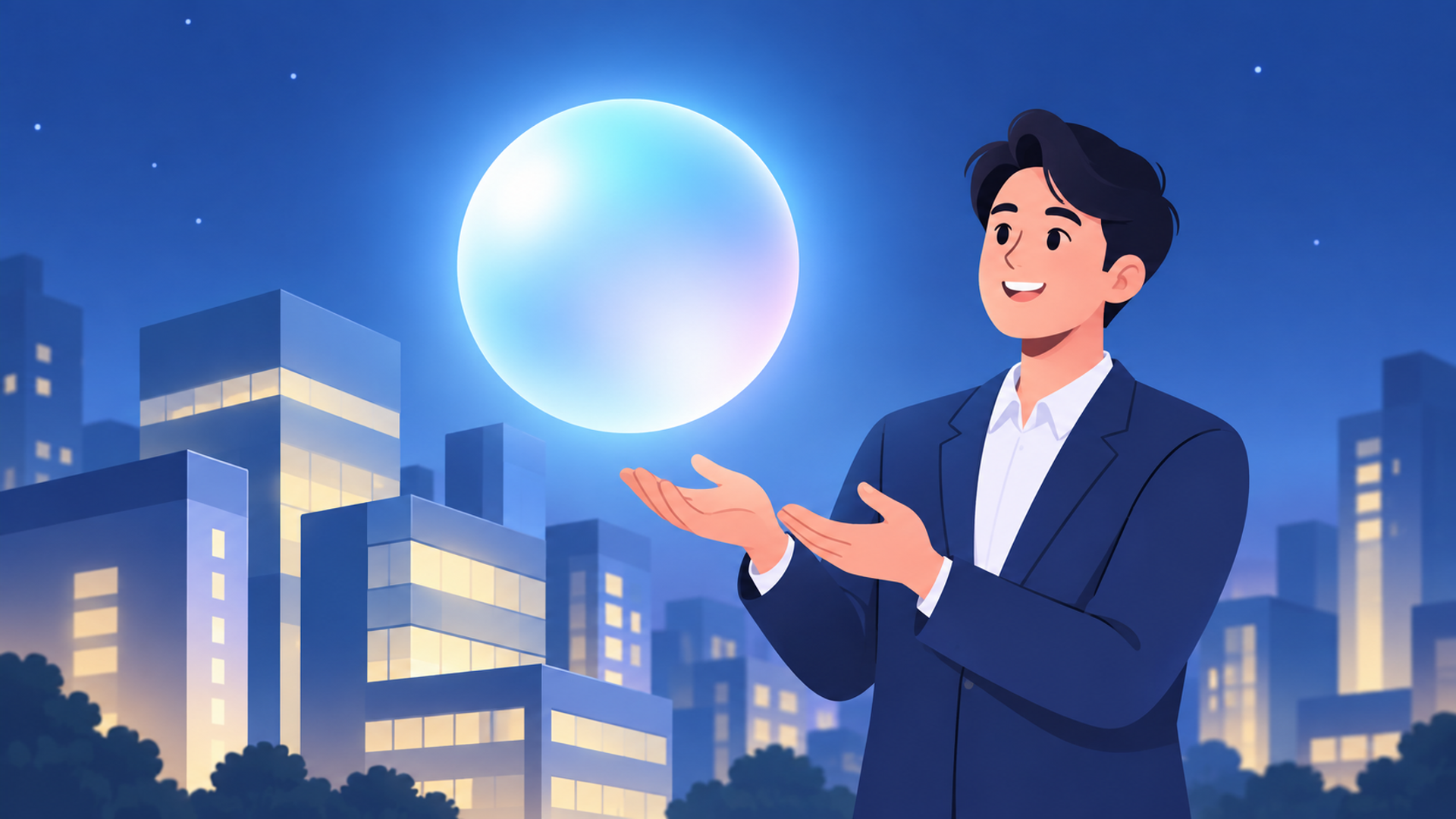 2026年における生成AIの普及状況と最新トレンドを表す図解イラスト