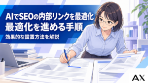 AI SEOで内部リンクを最適化する手順とは？効果的な設置方法を解説