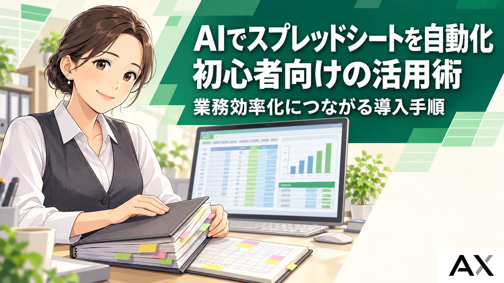 AIでスプレッドシートを自動化して業務効率化！初心者向け活用術と導入手順