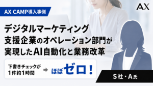 AIによる広告チェックと業務改善をテーマにした導入事例