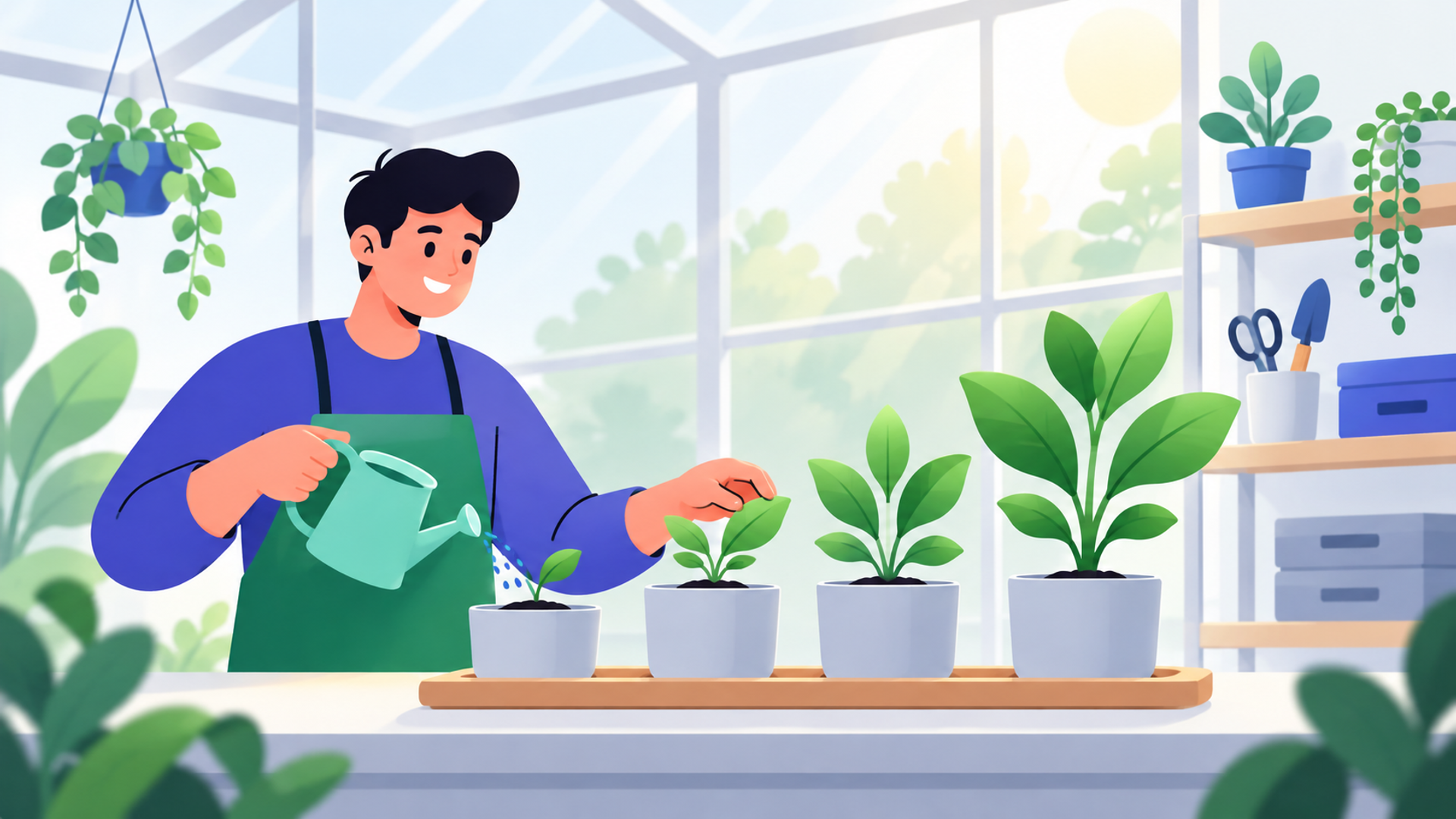 自動化を長続きさせるための環境作りのコツを表す図解イラスト