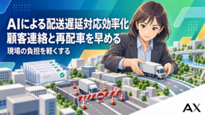 AIで配送遅延対応を効率化する方法とは？導入メリットと成功手順を解説